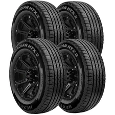 (QTY 4) 265/50R20 Nexen Roadian HTX 2 107T SL Black Wall Tires
