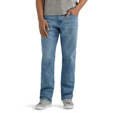 Wrangler Five Star Men's Relaxed Fit Flex Jeans Bleached Tint Color All Sizes