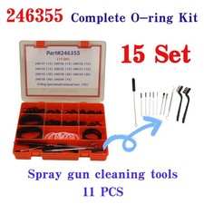 Aftermarket 15 set 246355 kit completo O-ring per pistola a spruzzo Fusion Air Purge AP