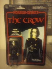 Funko Super7 Reaction Horror Figure Series 1 the Crow Eric Draven