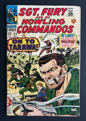 Sgt. Fury and His Howling Commandos #49 1967 Marvel Comics Silver Age