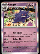Gengar 2023 Scarlet & Violet 151 Holo Rare #94/165 on eBay