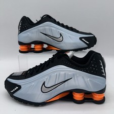 Nike Women's Size 7 Shox R4 (AR3565 401) Sneaker Trainer Sports Black Running