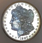 1887 S MORGAN FLAWLESS GEM BU++++ULTRA PROOF LIKE! BLOCKBUSTER GEM! WOW NR#63811