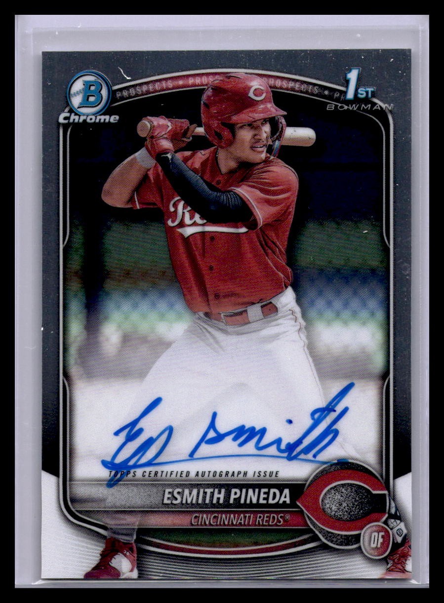 2025 Bowman - Esmith Pineda 1st #CPA-EP Chrome Auto