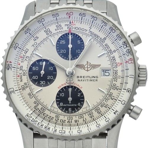 BREITLING Navitimer Fighters Chronograph A13330/A153GFTNP Stai...