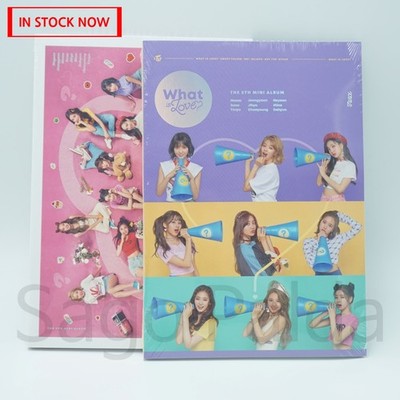 NEW Sealed TWICE What is Love? 2 Version Set. - 5th Mini Album CD  2018 *READ*