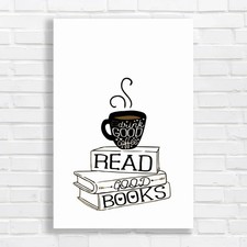 Drink Good Coffee Canvas Print Large Picture Wall Art