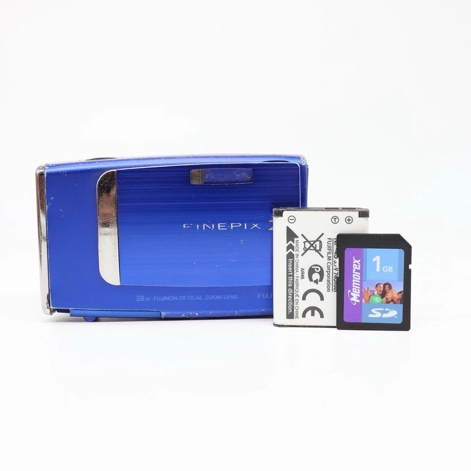 Fujifilm FinePix Z10fd 7.2MP Digital Camera, Blue  - Tested, photo 1 of 5