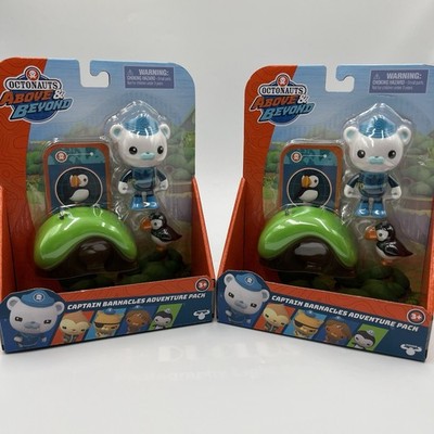 2 x Octonauts Above & Beyond Captain Barnacles Fun Figur Adventure Pack Neu in OVP