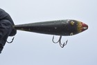 Moonlight Pikaroon Lure in very rough damaged used repainted condition — photo 2