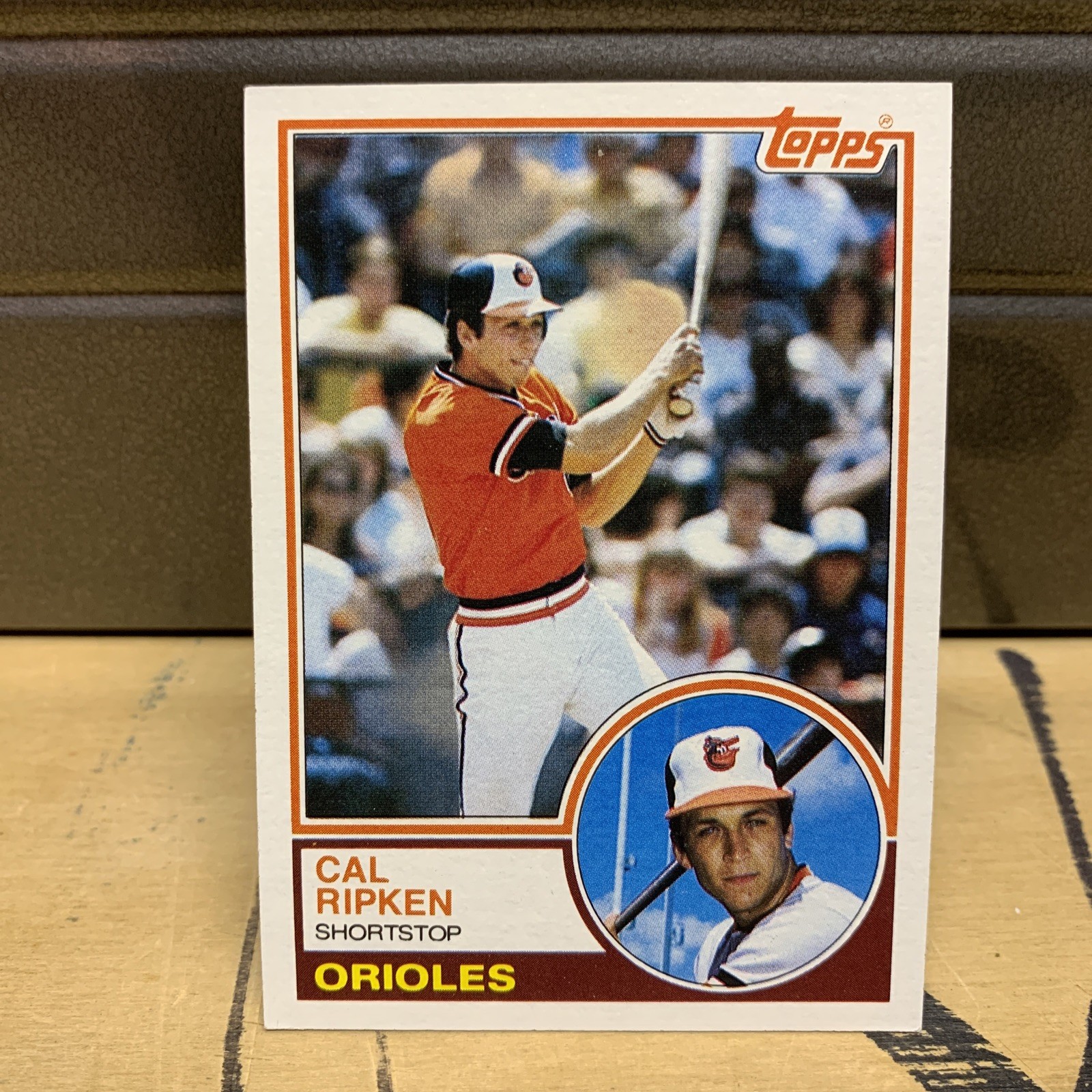 1983 Topps Cal Ripken Jr 163 Baseball Card Vintage Baltimore Orioles 