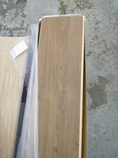 Dark Oak Laminate Flooring For Camper, Small Toilet,  New. 3.44msq In Total.