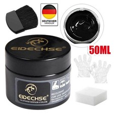 50ml Lederreparatur Füller Schwarz für Lede...