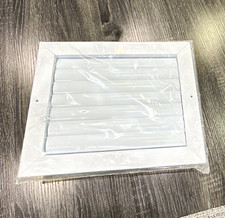 White Vent Grille / Register 10x8 . We have about 50 in stock