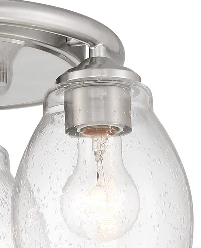 Minka Lavery 2438 Winsley 3 Light Semi-Flush Vantage Ceiling - Coal / Stained - Picture 5 of 7