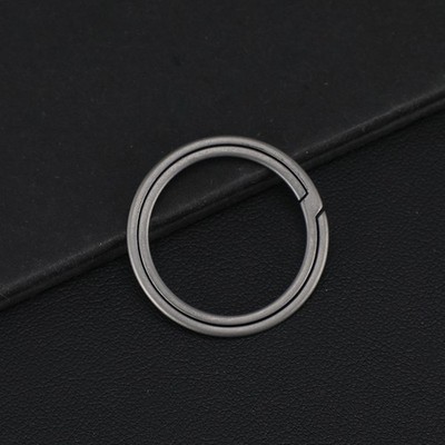 Titanium Alloy Key Rings Keychains Buckle Pendant Super Lightweight Car Keych Fs