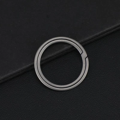 UNBRAND Titanium Alloy Key Rings Keychains Buckle Pendant Super Lightweight Car Keych $g