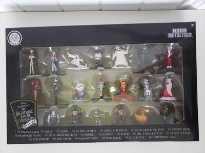 NEW The Nightmare Before Christmas Nano Metalfigs 20 Piece Set