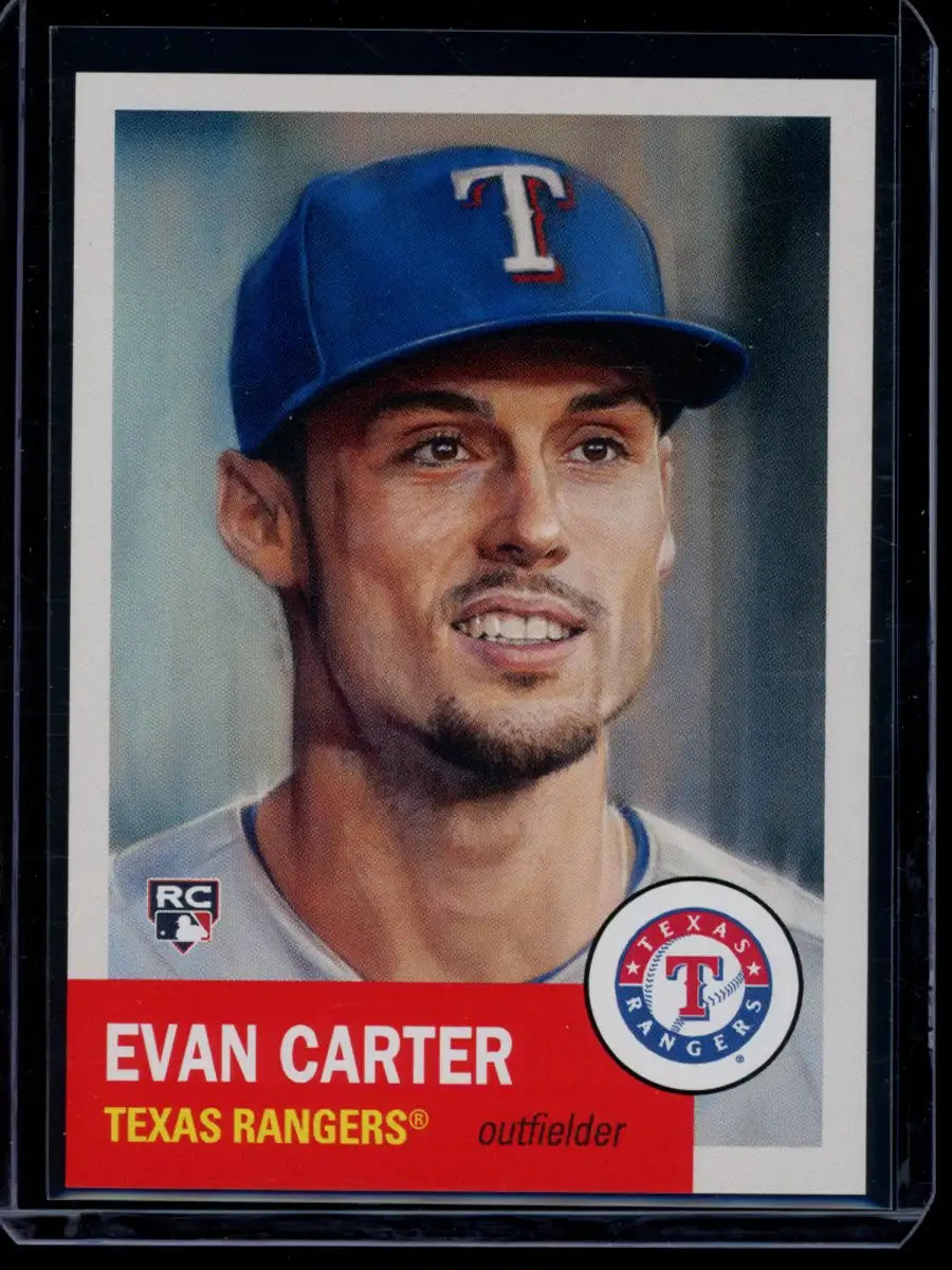 2024 Topps Living Set #703 Evan Carter RC Card (Qty)