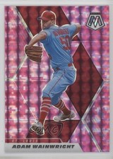 2021 Panini Mosaic Pink Camo Mosaic Prizm Adam Wainwright #148 1ar2