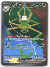 Spidops ex 243/198 Scarlet & Violet Base Set Holo Pokemon SIR Lightly Played on eBay