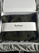 Image of Barbour Beanie & Scarf Set