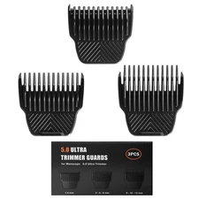 3 Professional Trimmer Guards for Manscaped The Lawn Mower 5.0 Ultra - 7 Cutt...