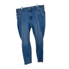 Old Navy High Rise ROCKSTAR SUPER SKINNY Light Rinse Jeans Women's 18