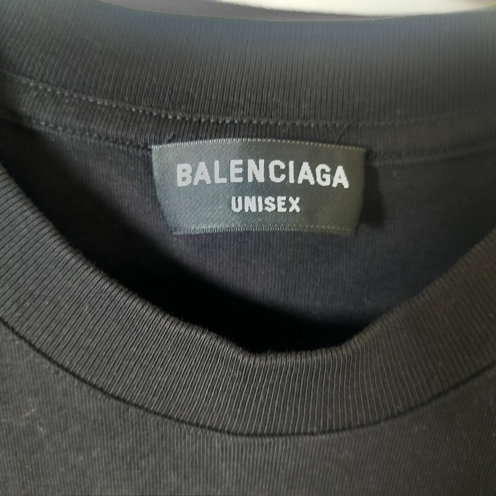 Balenciaga Unisex Black Panther Logo Graphic T-Shirt Medium 612966 TLV15 image 4