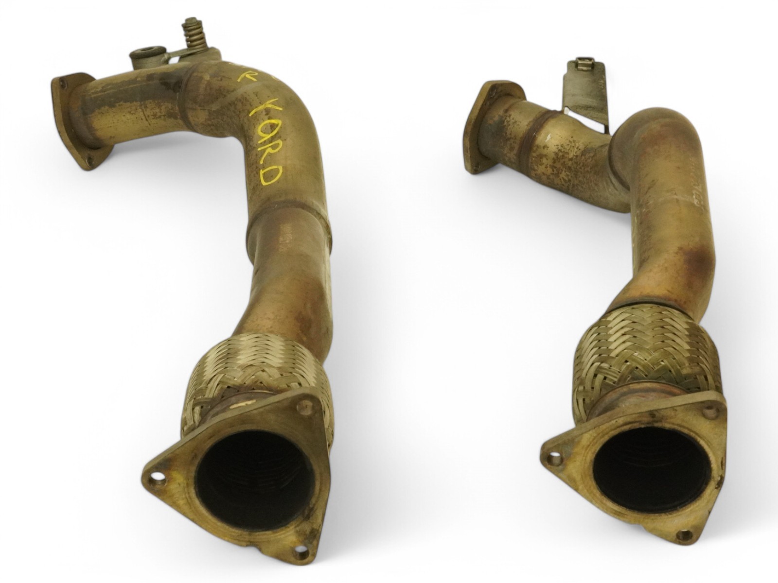 03-06 Bentley Continental Gt 6.0L Exhaust Downpipe Left Right 3W0254300A OEM