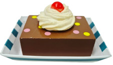 Play Food Melissa  Doug Brownie With Whipped Cream