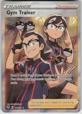 Pokemon Gym Trainer (Full Art) 191/195 SWSH12: Silver Tempest Ultra Rare NM