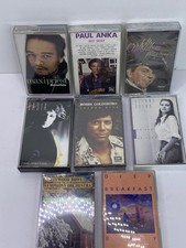 Mixed Lot Of Cassette Tapes 80s 90s Basia Anna Maxi Priest Goldsboro Elias