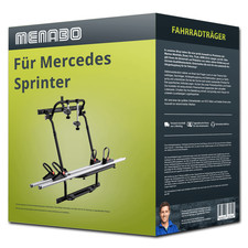 Menabo Fahrradträger Tremont B schwarz/silber für Mercedes Sprinter Kombi NEU Menabo Fahrradträger Tremont B schwarz/silber für Mercedes Sprinter Kombi NEU