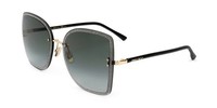 Jimmy Choo Leti/S Black Gold 62/15/145 Damen Sonnenbrillen