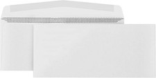 500 No. 10 Security Envelopes - Gummed Flap - Tamper Proof Design - Security ...