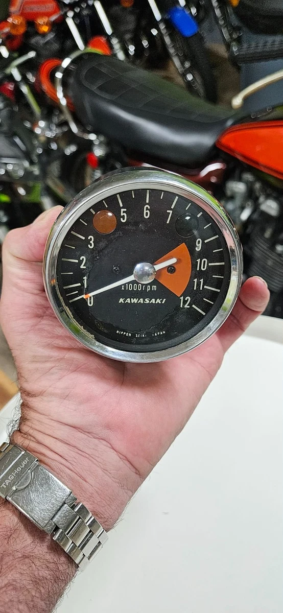 KAWASAKI H1 メーター カワサキ [A-240215-46-16-SS_CL] KAWASAKI H1 メーター カワサキ [A-240215-46-16-SS_CL] 1974 Kawasaki