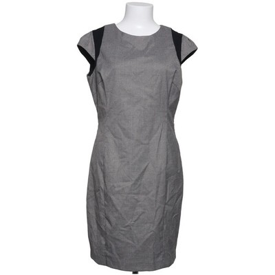 Zara Basic, Kleid, Größe: XL, Grau/Schwarz, Elasthan/Polyester/Viskose #wjF