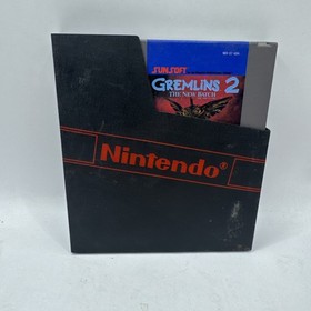 Gremlins 2 The New Batch (Nintendo NES, 1990) Authentic Cleaned & Tested