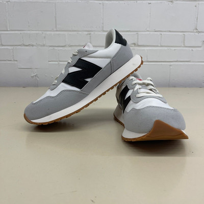 NEW BALANCE 237 Synthetic Running Shoes Kids Size White/Black
