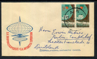 SOUTH AFRICA ANTARCTIC EXPEDITION Cover