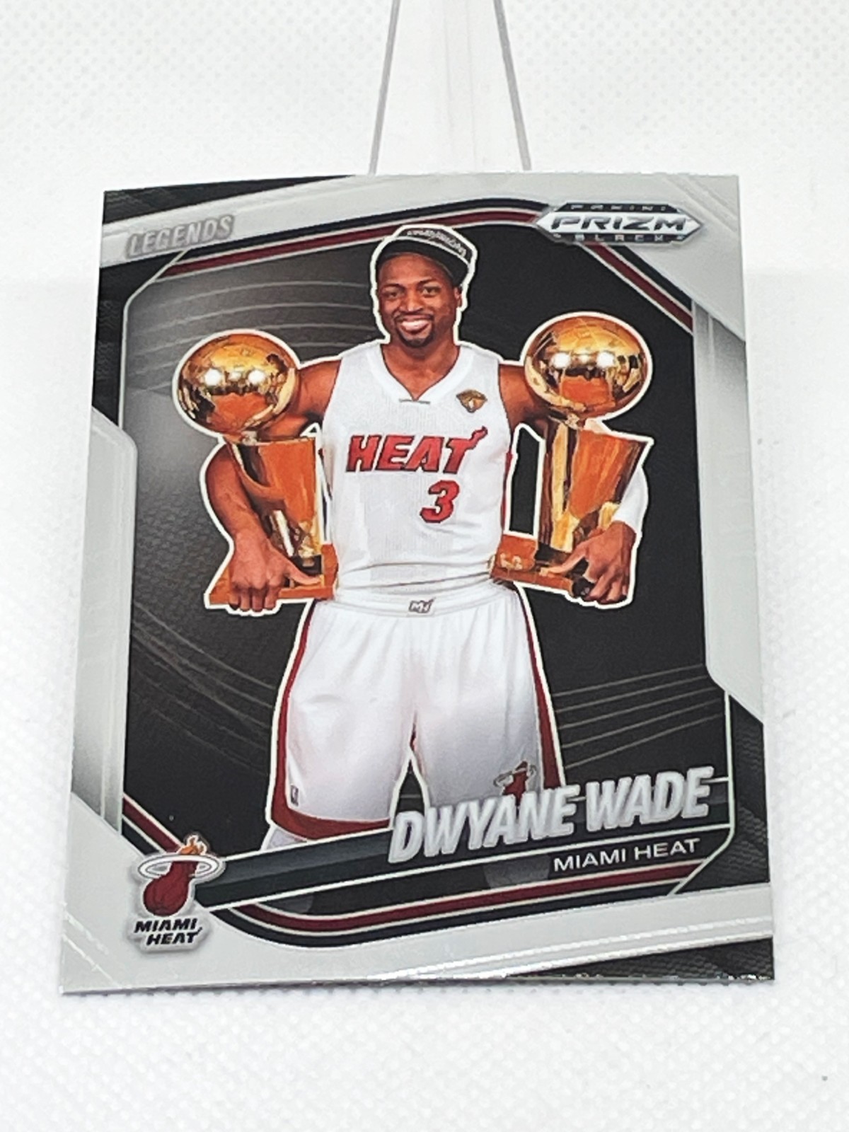 2024-25 Panini Prizm Black Legends Dwyane Wade #261 Miami Heat HOF