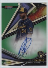2022 Bowman's Best of Green Refractor 25/99 Felix Valerio #B22-FV Auto 0wd0