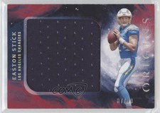 2019 Panini Origins Rookie Jumbo Jerseys Red 87/99 Easton Stick #RJJ-30 fl4