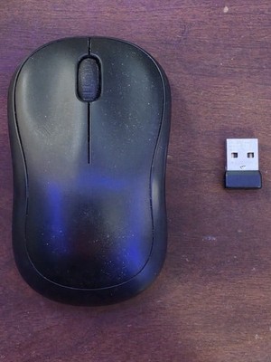 Logitech M220 Silent Wireless Optical Mouse - Black/Charcoal 910-005690