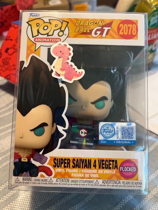 Funko Pop! Vinyl: Dragon Ball - Super Saiyan 4 Vegeta (Flocked)