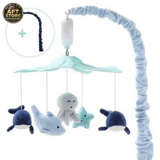 The Peanutshell Sealife Baby Musical Crib Mobile