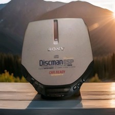 Sony Discman D-E307CK Car Ready Portable Cd Player Tested And Working