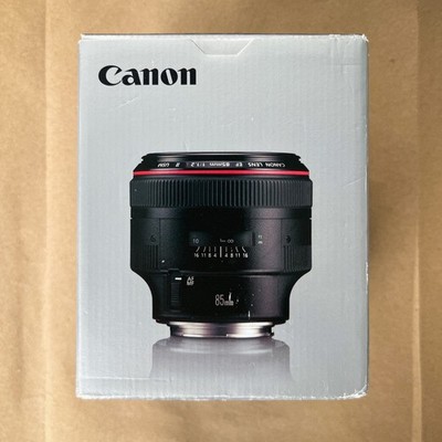 Canon EF 85mm f/1.2L II USM Portrait Prime Full-Frame Lens w/ Hood & Pouch Incl